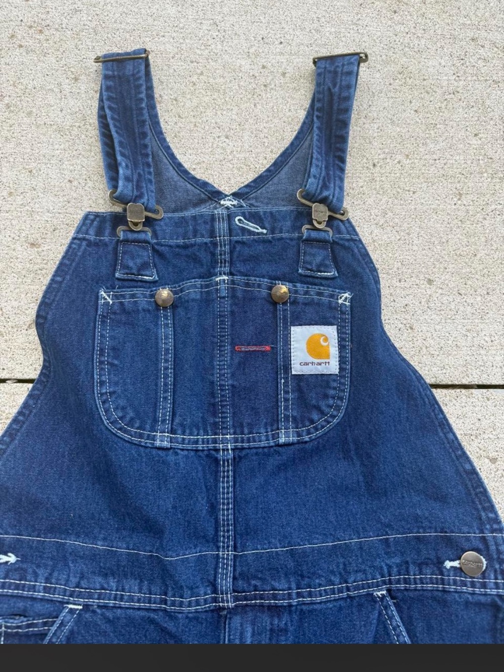 Carhartt Denim Overalls - Picture 2 of 4